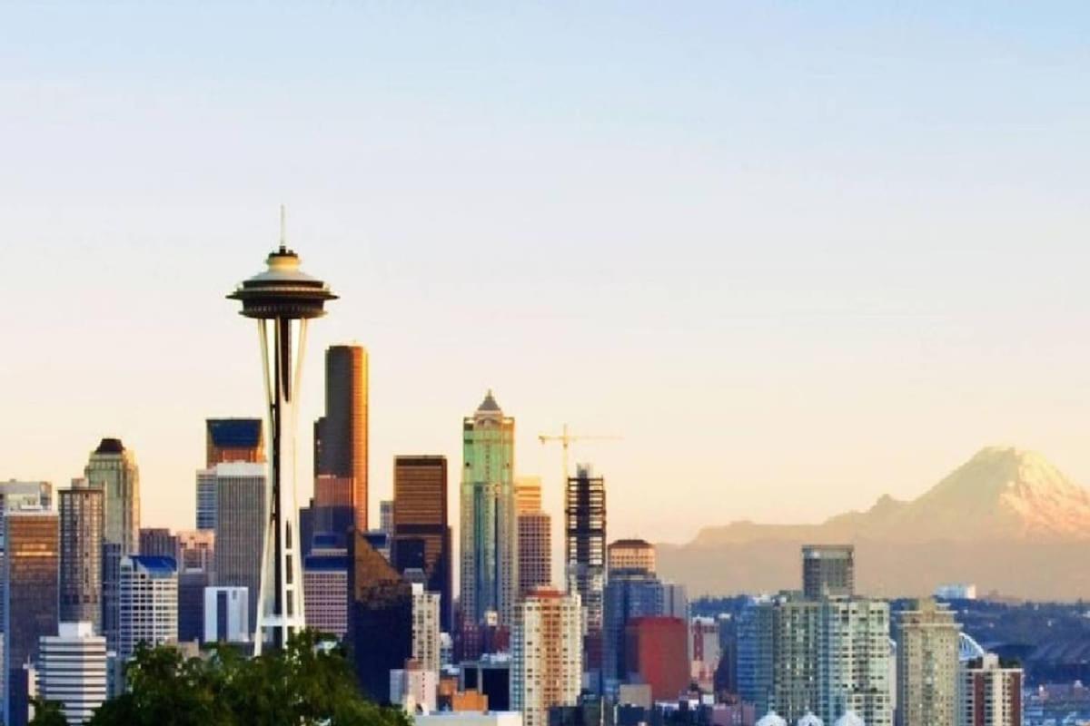 A-Seattle Urban Village- Orcas- Roof Top View Deck Exterior photo
